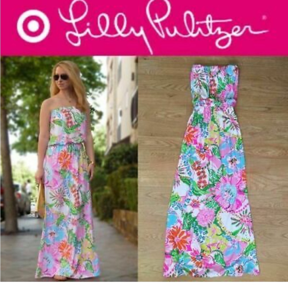 Lilly Pulitzer for Target Nosey Posey Maxi dress